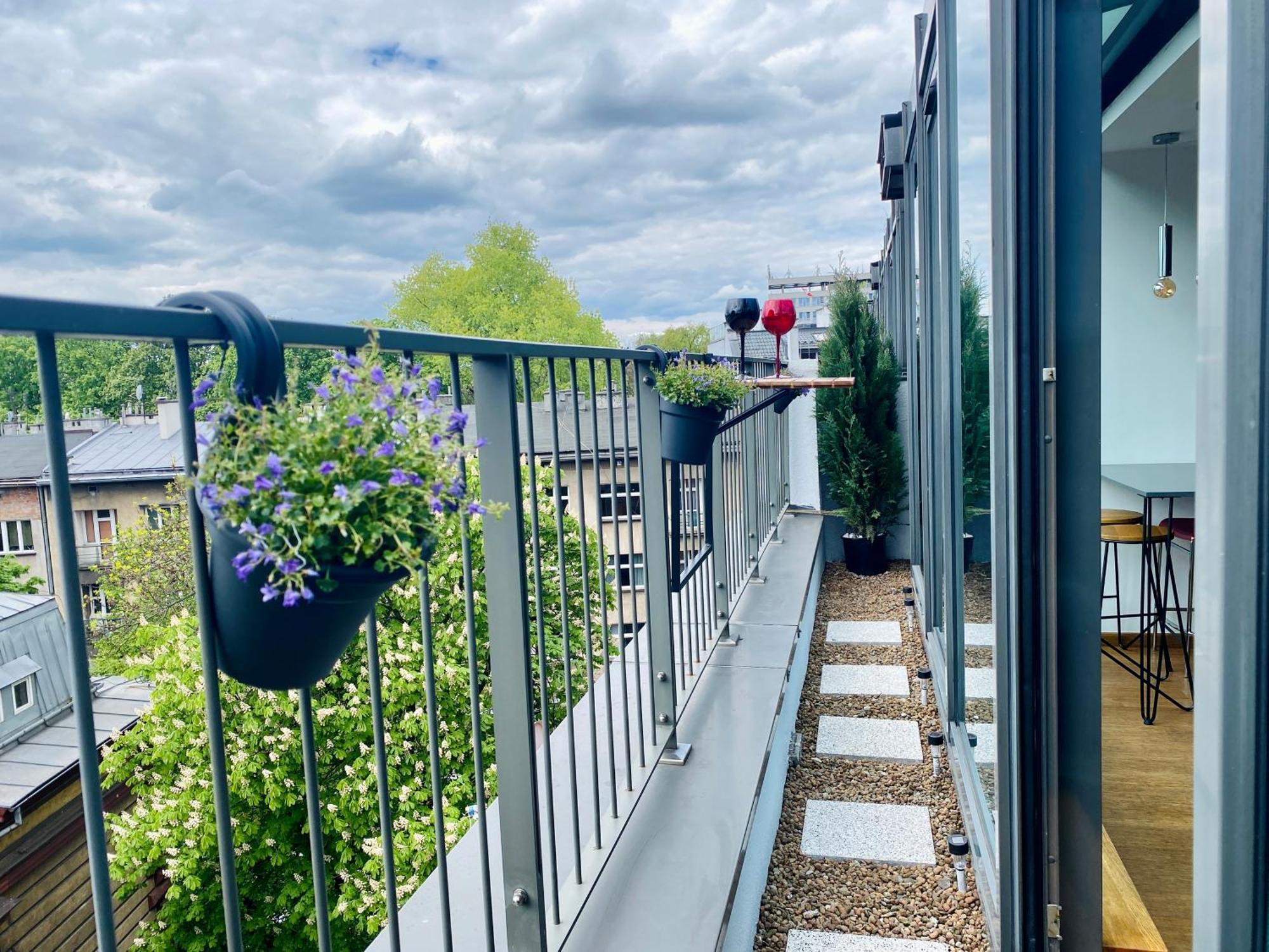 Angel Mint Apartment - Free Parking - Balcony Krakow Ngoại thất bức ảnh