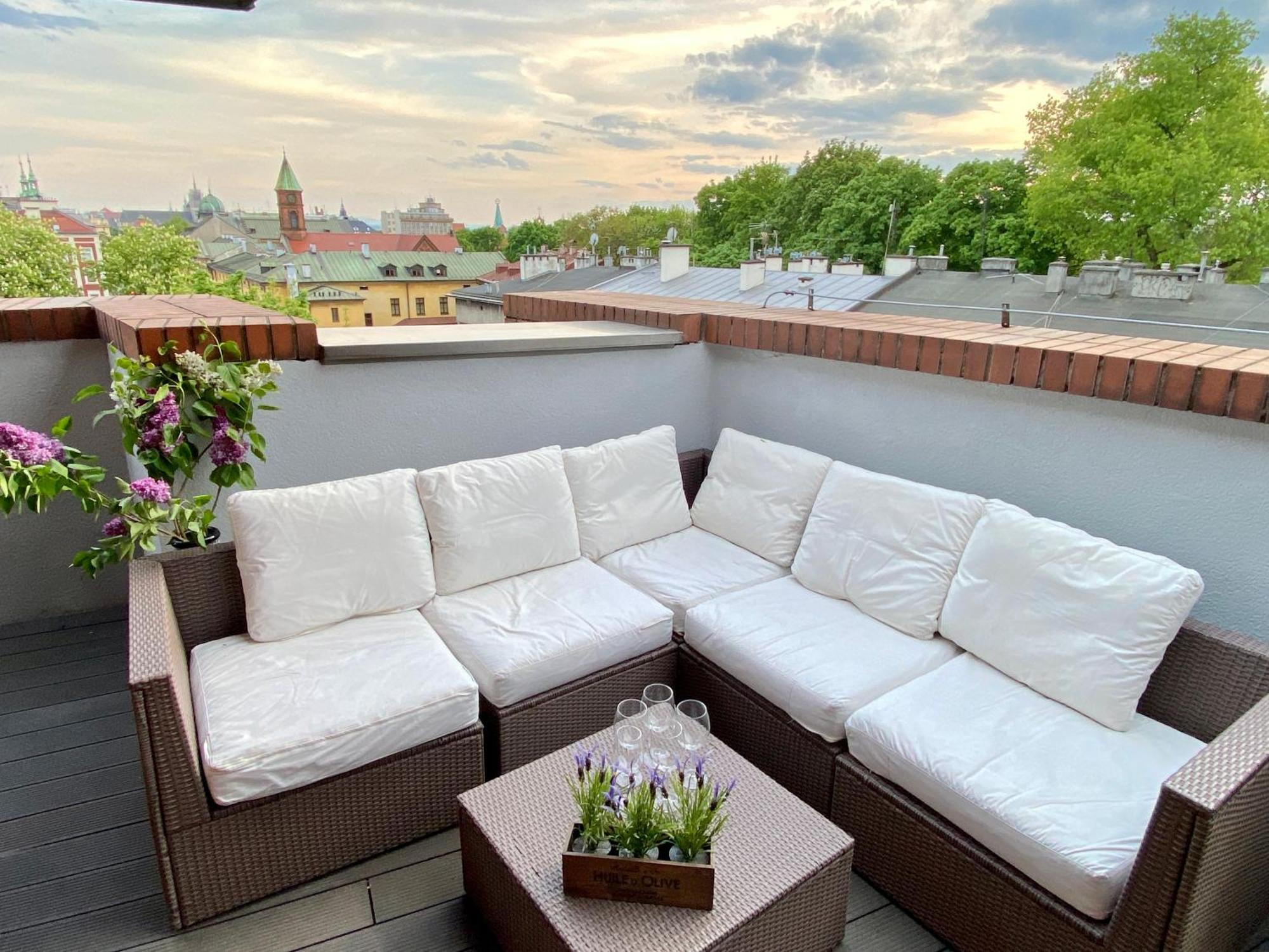 Angel Mint Apartment - Free Parking - Balcony Krakow Ngoại thất bức ảnh